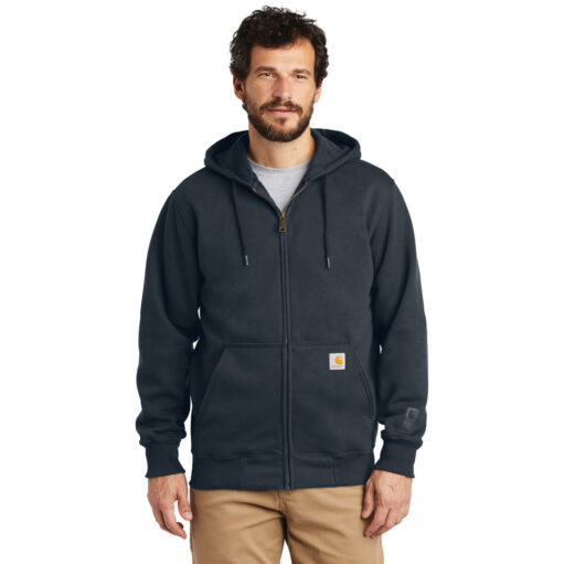 Carhartt ® Rain Defender ® Paxton Heavyweight Hooded Zip-Front Sweatshirt - Image 4