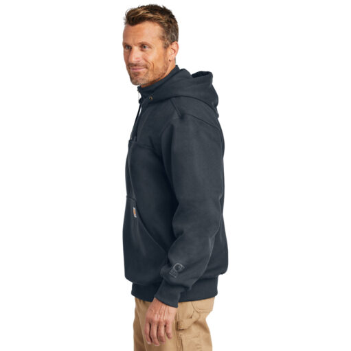 Carhartt ® Rain Defender ® Paxton Heavyweight Hooded Zip Mock Sweatshirt - Image 2