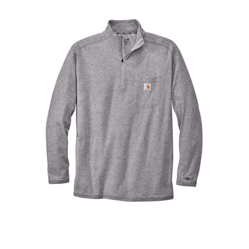 Carhartt Force® 1/4-Zip Long Sleeve Pocket T-Shirt