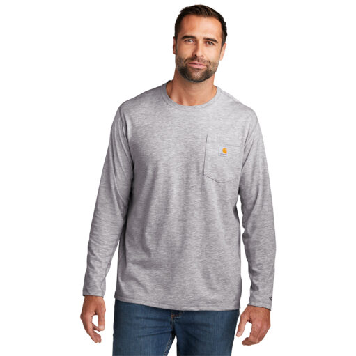 Carhartt Force® Long Sleeve Pocket T-Shirt - Image 3