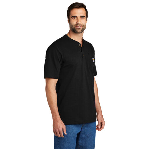 Carhartt® Short Sleeve Henley T-Shirt - Image 2