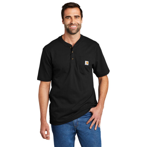 Carhartt® Short Sleeve Henley T-Shirt - Image 4