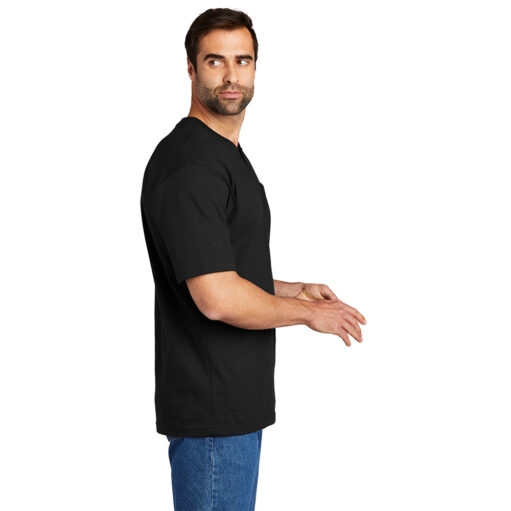 Carhartt® Short Sleeve Henley T-Shirt - Image 5